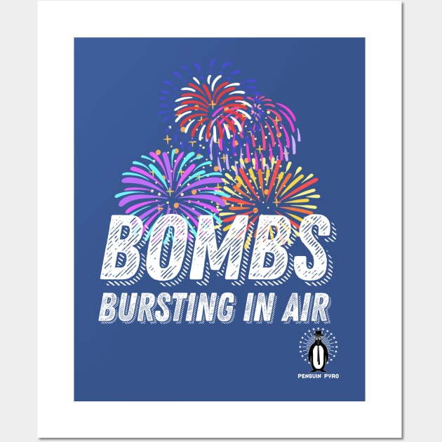 Bombs Bursting Color Wall Art by PenguinPyro